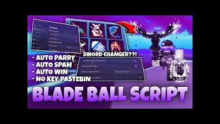 Blade Ball Script - SWORD SKIN CHANGER, AUTO PARRY, AUTO SPAM, AUTO WIN, UNLI SKILL & MORE PASTEBIN!