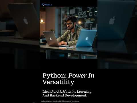 Python and Flutter stand out for different reasons! #python #flutter