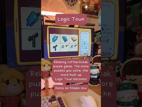 Relaxing puzzle game🧩 | Logic Town #LogicTown #keymailer
