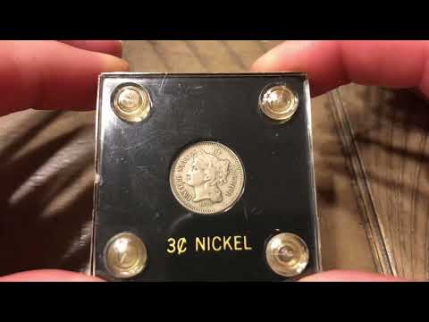 Why was the 3 Cent Nickel made? Silver Hoarding in the 1850s - 1860s.