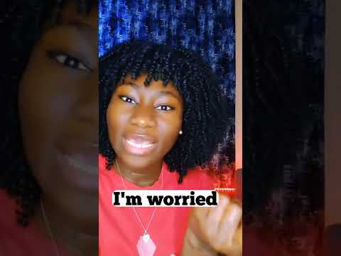 #shorts Better ways to say I'm worried (Advanced English) #americanenglish #nativeenglish