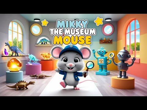 Mikky the Museum Mouse Fun Learning Adventure for Kids and Toddlers