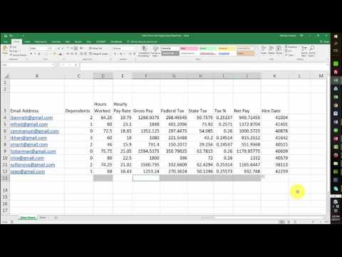 EXCEL - Flash Fill, Entering Formulas, Column width, row height, page layout