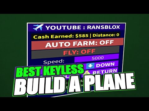 *NEW UPDATE" Roblox Build A Plane Script | Fast Farm, Fly, Speed And Keyless ✈️🔥