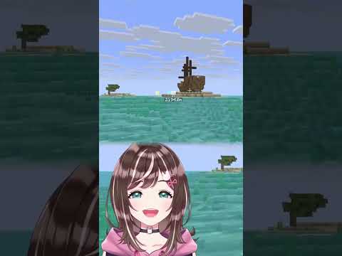 【マインクラフト】こんなの見たことない！これは神シード値でしょ！ #minecraft e #short