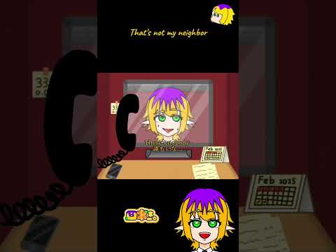 [Open the door]早く開けてよ！！！ #イラスト #thatsnotmyneighbor #ショート動画
