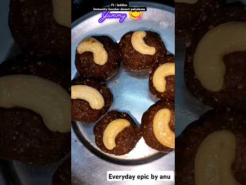 Healthy immunity booster laddoo#datespeanutbrownsugar #helpforbloodincrease#healthyrecipe #dryfruits