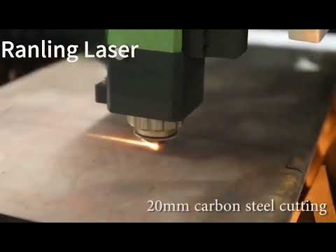 20mm carbon steel laser cutting
