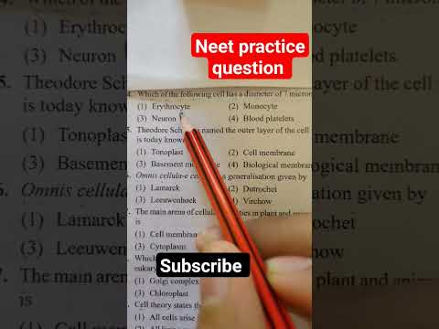 Neet biology|7um diameter|#neet #biology #neetquestions #neetbiology #neetbiology