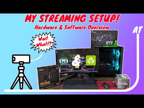 My Streaming Setup Tour! How do I go LIVE? Hardware & Software Setup. Ascending Techie Live BTS.