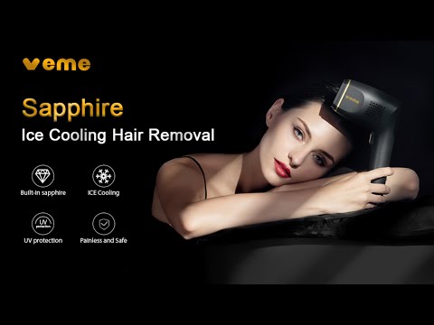 Best  Hair Removal for Women and Men - Permanent Hair Remover Device | VEME IPL Hair Removal