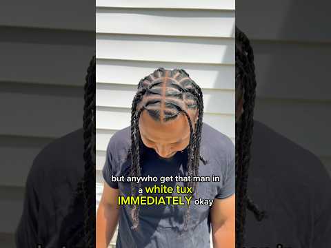 My 1st GROOM! I love wedding hair! #hair #naturalhair #protectivestyles #braidstyles #weddinghair