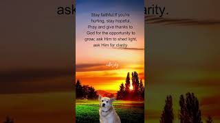 Stay Faithful | Simply Ena | Miller Vlog |  #affirmations #quotes #faith #stayfaithful