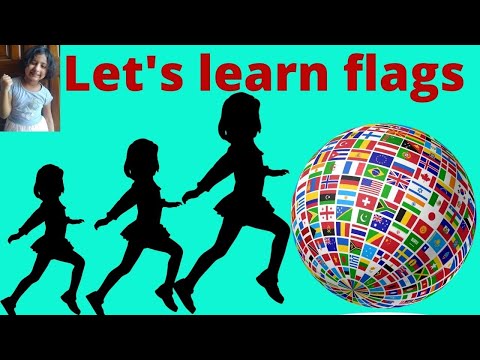 5 year old kid knows flags of the world and their name,flags of countries name and pictures