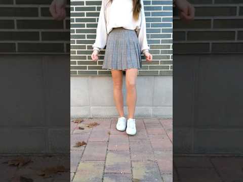 Pleated skirt DIY. Thrift flip. #sewing #diy #transformation