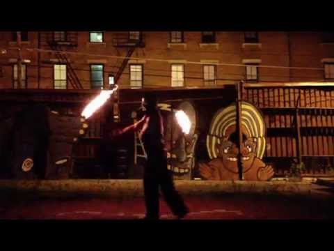 Fire Poi Performance