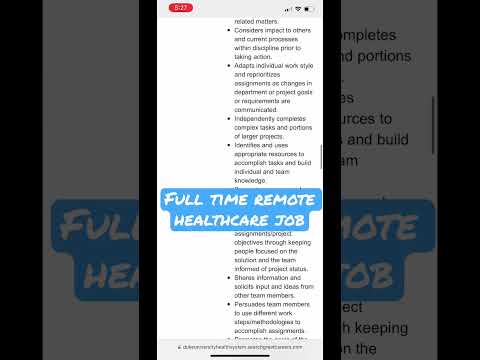 Work from home healthcare jobs #shorts #workfromhomejobs