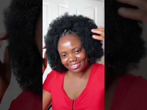 Simple Afro kinky diy hairstyle/crochet method