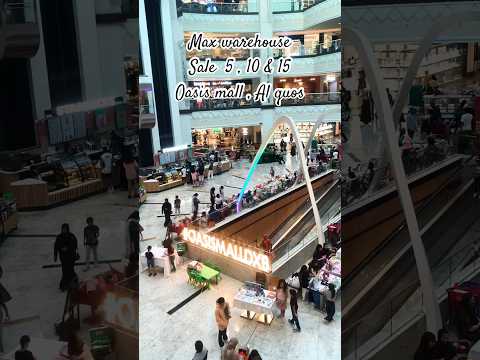 Max warehouse Sale , Al Quos Oasis mall 5 , 10 & 15 Aed - Offer alert #dubai #max #sale #oasismall