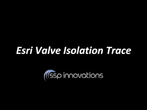 Esri Gas Valve Isolation Trace