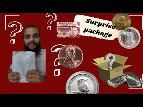 Surprise Package!!! Is it cash notes? Coins? Bars? Silver? Gold?
