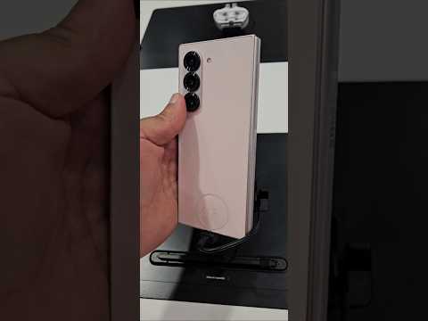 WOW new Samsung Z Fold 6 pink 2024!