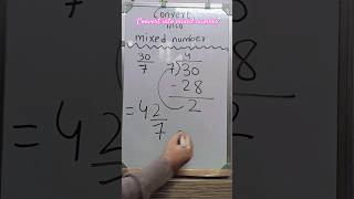 Convert into mixed number #maths #class6 #tricks #fraction #shorts #mixedfractions #maths #viral