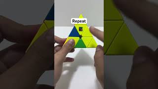 Pyraminx cube trick