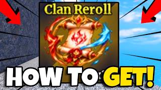BEST METHOD TO FARM CLAN REROLL IN SAILOR PIECE! (ROBLOX)
