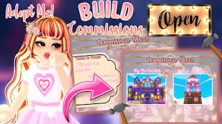 Adopt Me Build Commission Open! | Roblox