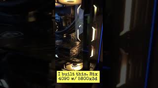 Rtx 4090 w/ 5800x3d. Lian li o11D #pcbuilder
