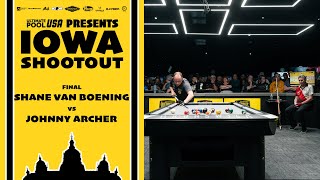 Shane Van Boening vs Johnny Archer | Final | Ozone Billiards Iowa Shootout