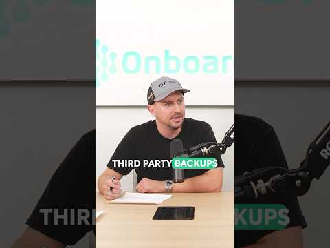 The Importance of Third-Party Backups #podcast #techpodcast #technologynews #disasterrecovery #data