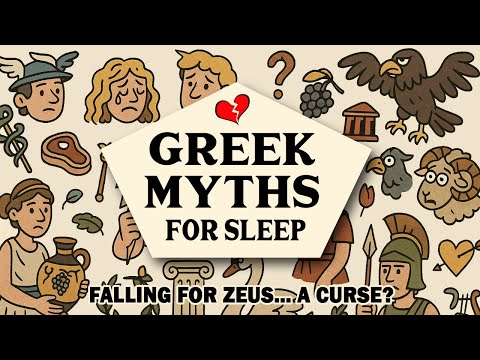 Boring Greek Myths For Sleep | The Sad Stories of Zeus Lovers and more