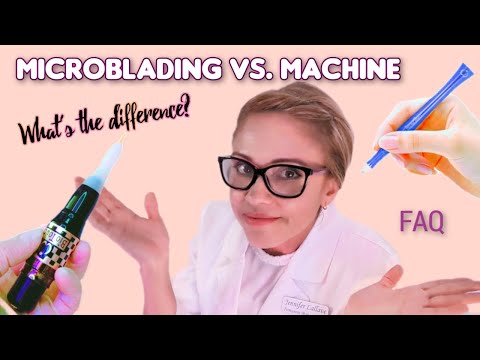 Microblading Versus Machine