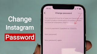 How to Change Instagram Password on iPhone