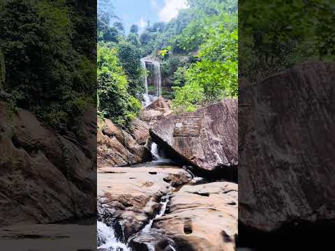 නලඟන ඇල්ල🥺😩 #nature  #Nalagana Alla water fall
