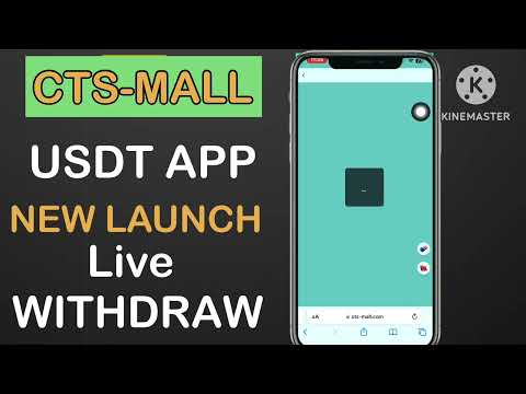 CTS-MALL Live Deposit & Withdraw - New Usdt Project - USDT Earning App