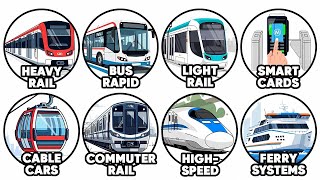 Every Transit System That WORKS Explained in 9 Minutes