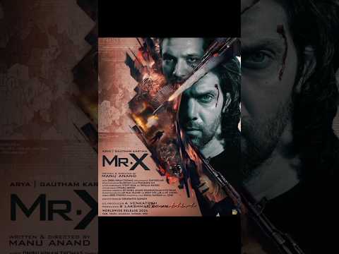 Here is the first look poster of #MrX.💥