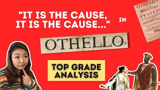 Othello It is the cause speech | Top grade analysis