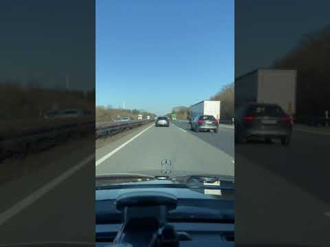 E55 vs Audi RS4 on german Highway 270 km/h Topspeed