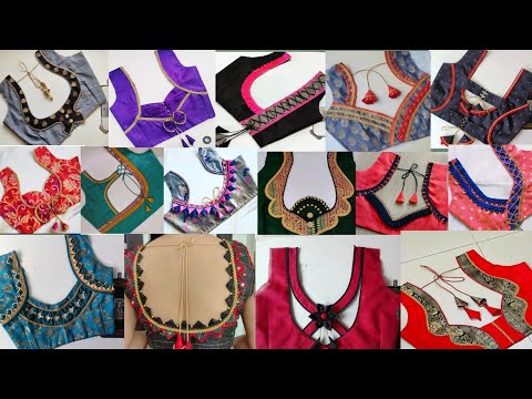 150 + ब्लाउज के  designs  / blouse ke gale ki design / back neck degin