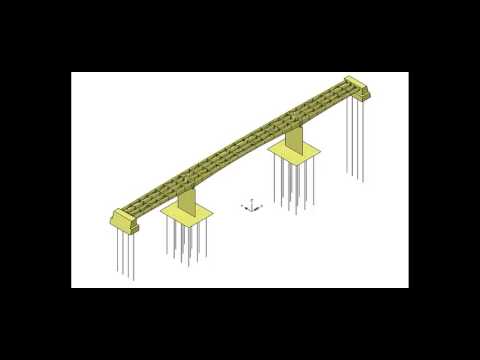 LUSAS Composite Bridge Erection Sequence