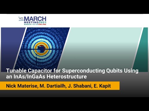 Tunable Capacitor for Superconducting Qubits Using an InAs/InGaAs Heterostructure