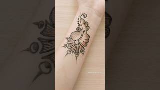 beautiful simple mehndi design #mehndi #mehandidesigns #leastmehndi #mehndihennadesigns
