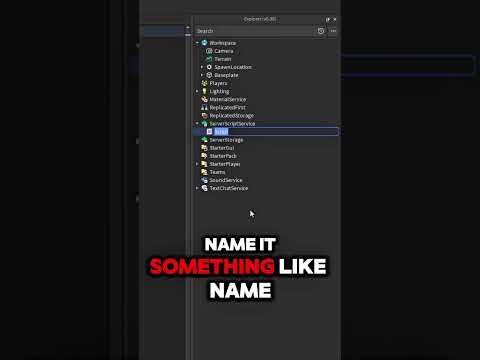 Roblox Studio Tip 27: Custom Nametags! #roblox #robloxstudio #scripting #coding