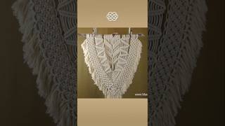 Large Macrame Wall Hanging DIY #macrame