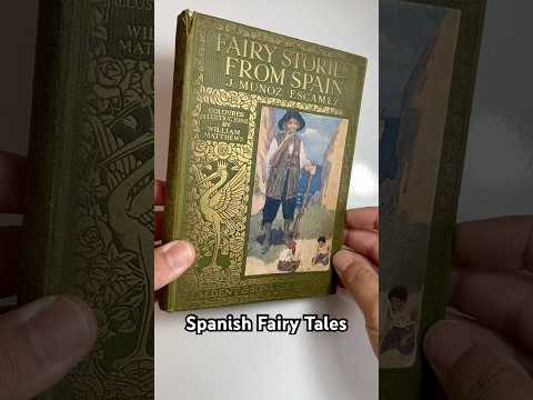 Fairy Tales From Spain by J. Munoz Escamez. Illustrations by W. Matthews. #spain #fairytales