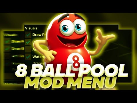 8 Ball Pool Mod Menu Updated Version – Unlimited Money, Extended Aim Line, Mod Tools & Secure Cheat